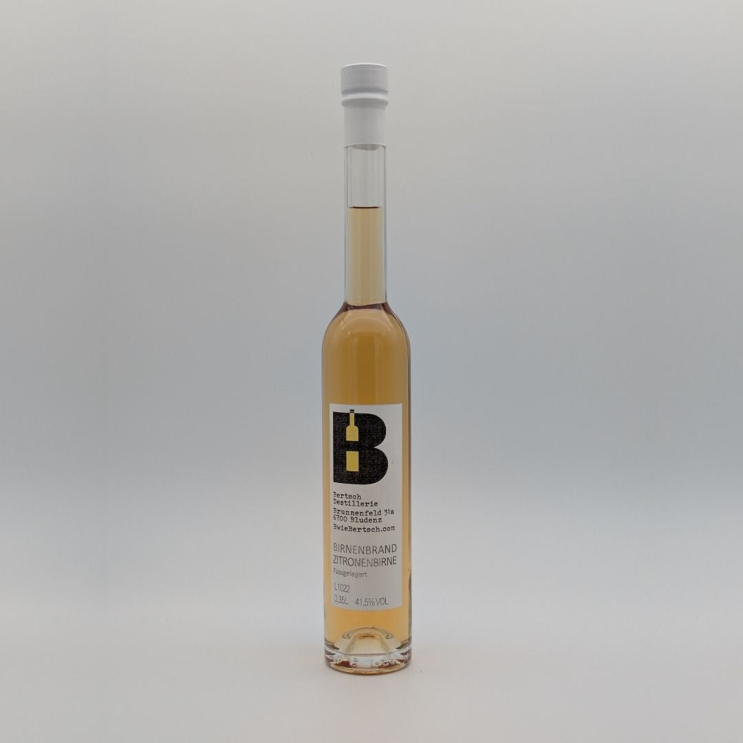 Zitronenbirnenbrand