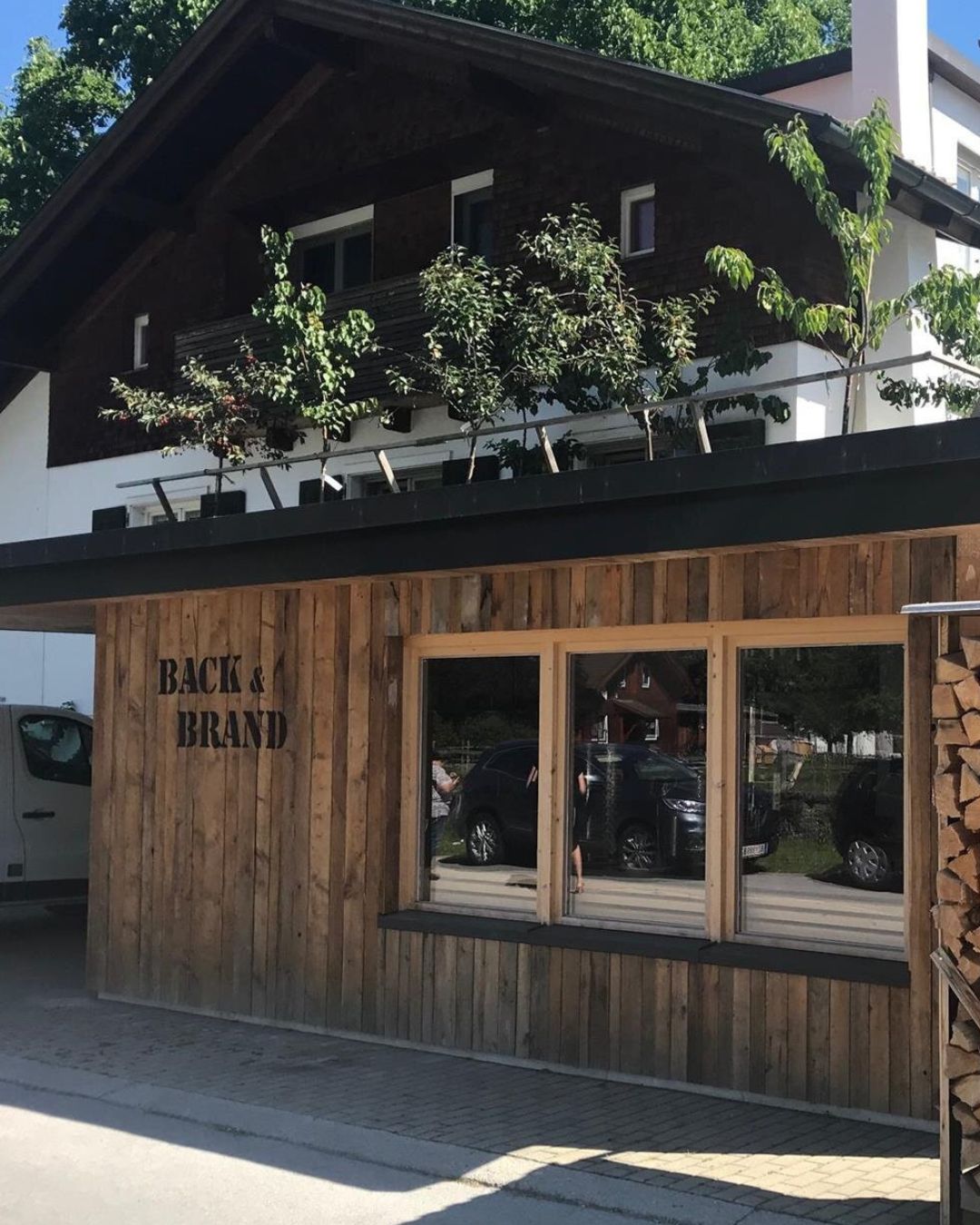Besuch und Degustation